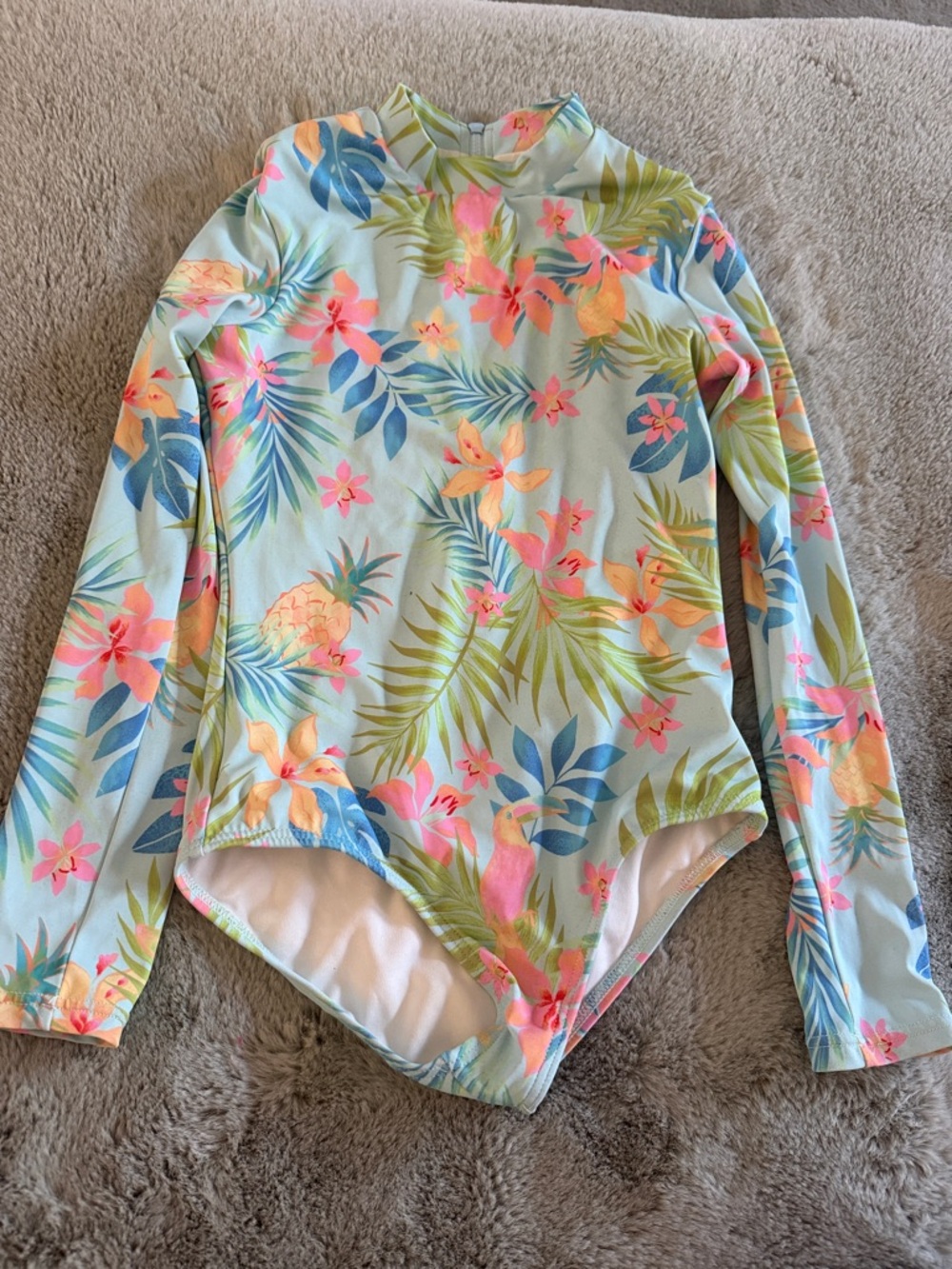 Billabong Long Sleeve Tropical Swimsuit